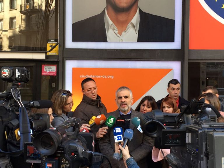 Carrizosa: «Los catalanes dieron la victoria a Cs porque quieren un cambio en España»
