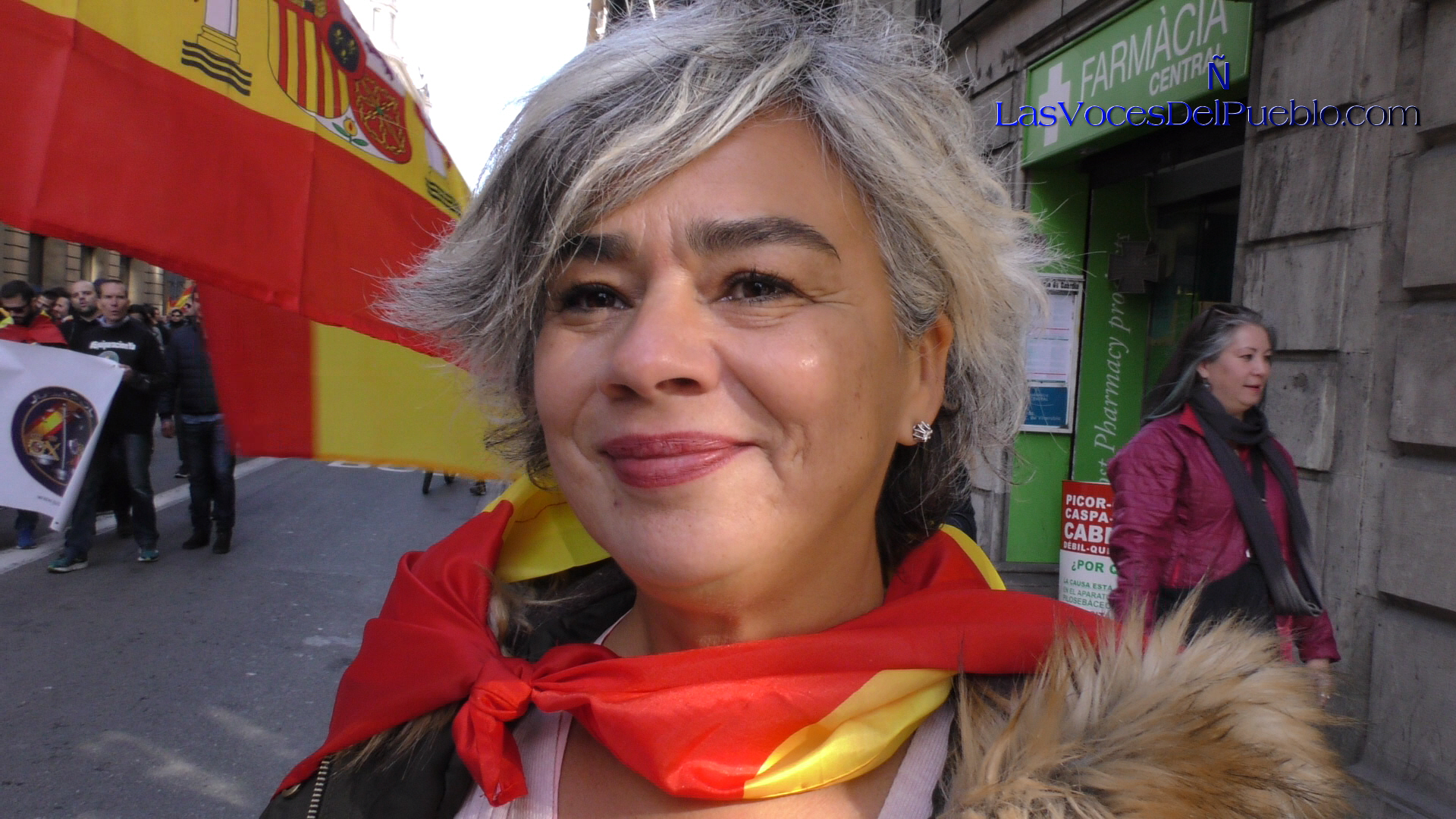 BARCELONA (ESPAÑA), Marcha multitudinaria de policías y civiles por la justicia salarial bajo equiparación ya en las calles de Barcelona. Lasvocesdelpueblo