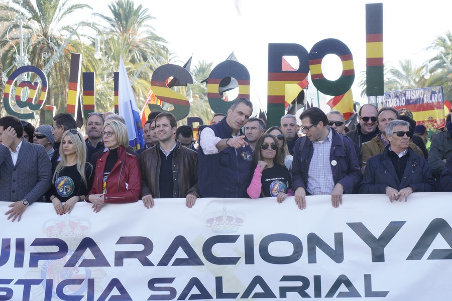 BARCELONA (ESPAÑA), vía layetana de Barcelona, 20.1.2018. El secretario general de VOX, Javier Ortega Smith. Lasvocesdelpueblo (19)