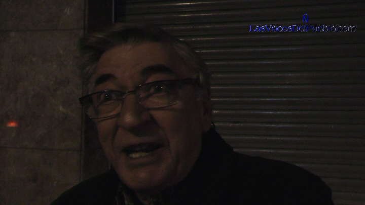 CALLE JAPON DE BARCELONA (ESPAÑA), 29.12.2017. En la imagen, el presidente de la comunidad de vecinos del edificio de calle Japón. Lasvocesdelpueblo