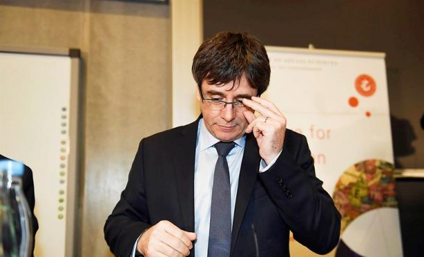 COPENHAGUE (DINAMARCA), 22.1.2018. El expresidente catalán Carles Puigdemont. Efe.