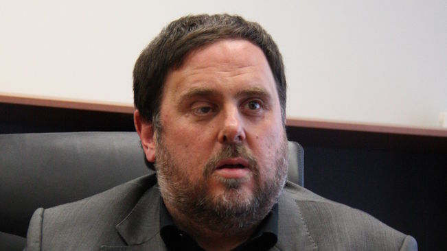 El preso golpista ex vicepresidente catalán, Oriol Junqueras Vies (ERC), alias el 'osito'. Archivo ACN