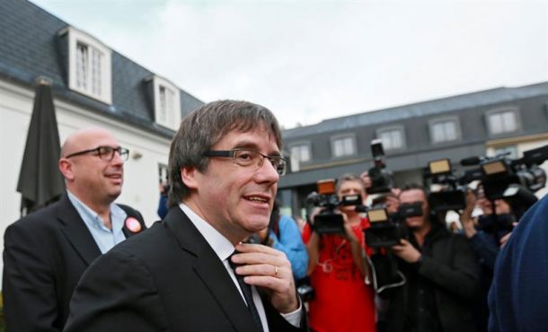 El prófugo de la justicia expresidente de la Generalidad de Cataluña, Carles Puigdemont. Archivo Efe.