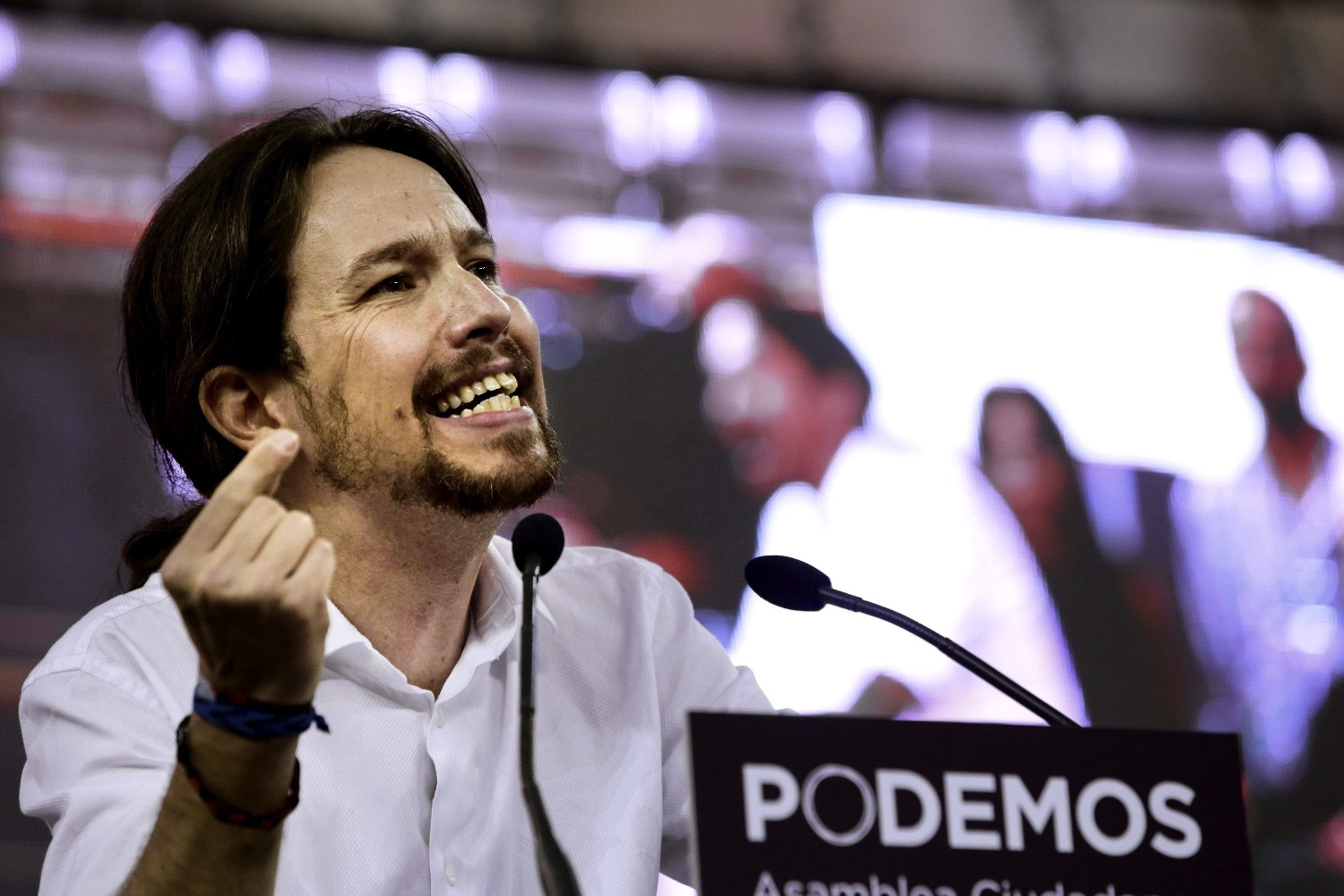 El secretario general de Podemos, Pablo Manuel Iglesias Turión. Archivo Efe.