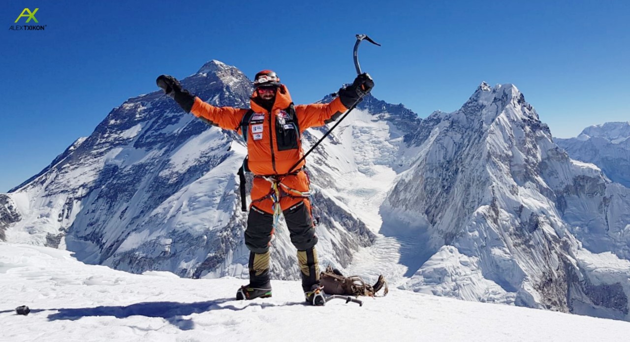 Everest, 20.1.2018. El alpinista español Alex Txikon y su equipo han alcanzado la cima del «Pumori» del monte Everest este sábado, 20 de enero de 2018. Lasvocesdelpueblo.