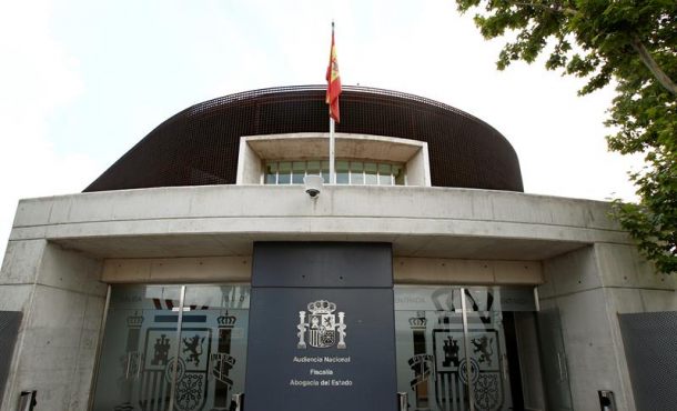 Fachada de la sede de la Audiencia Nacional en San Fernando de Henares, Madrid. Archivo Efe.