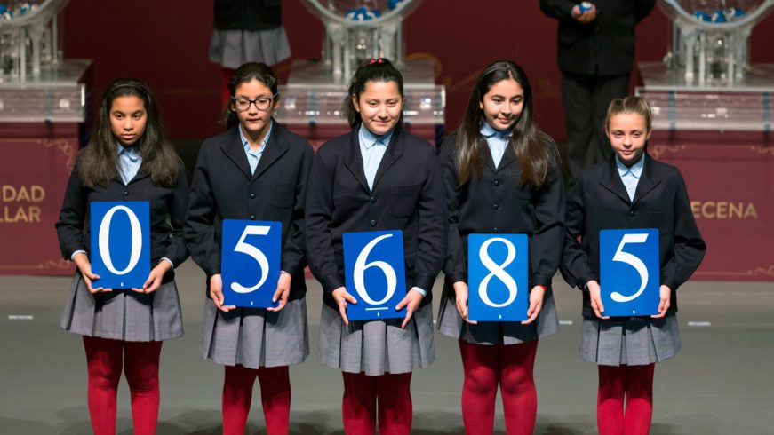 Lotería del Niño 2018, el 05.685, primer premio de la Lotería del Niño 2018. rtve.