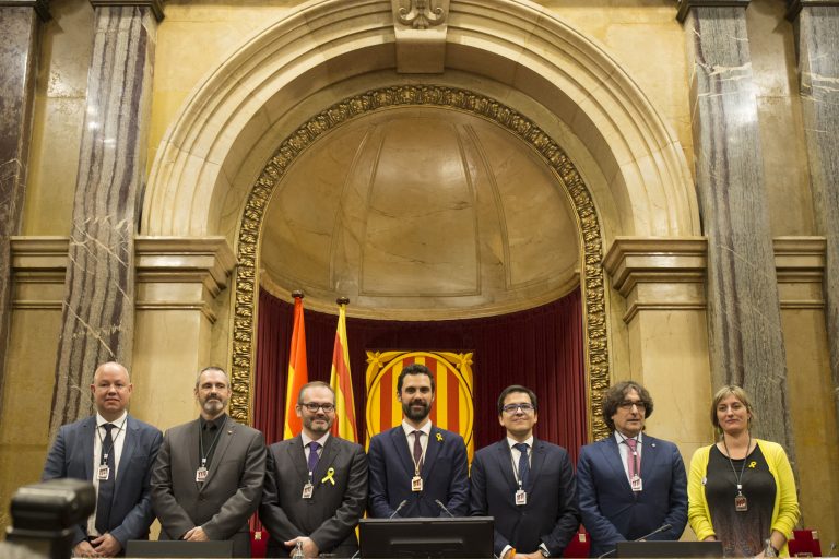 Pleno de investidura del nuevo Presidente de Cataluña, martes 30-E