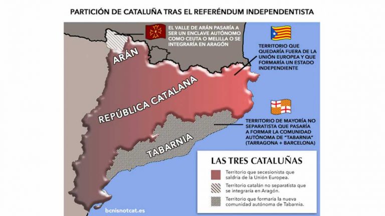 Tabarnia, el reverso satírico del independentismo catalán
