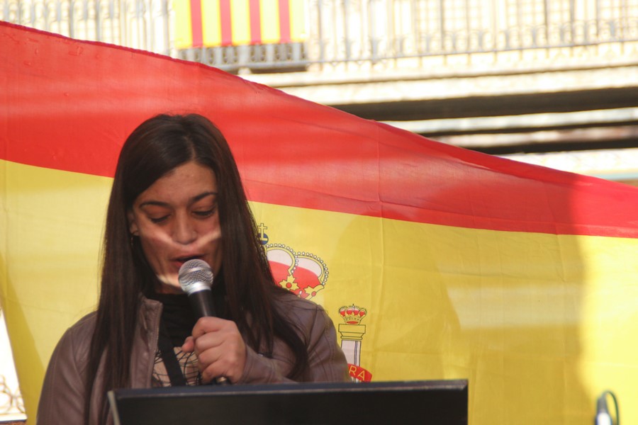 GERONA (ESPAÑA), 26.11.2017. El acto convocado por un grupo de vecinos bajo lema «aminamos Juntos; Respeto y Convivencia». Lasvocesdelpueblo (145)