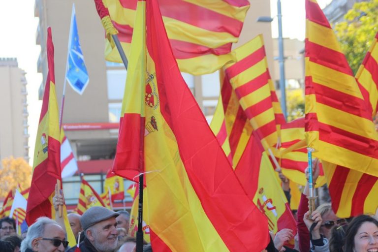 Convocan «acampada Nacional» en Pl. de Cataluña (Bcn) ocupada por fascistas de República