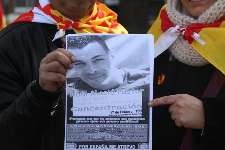 Llaman a ir a Balsareny por la «libertad» del preso político catalán Raúl Marcia Pastor