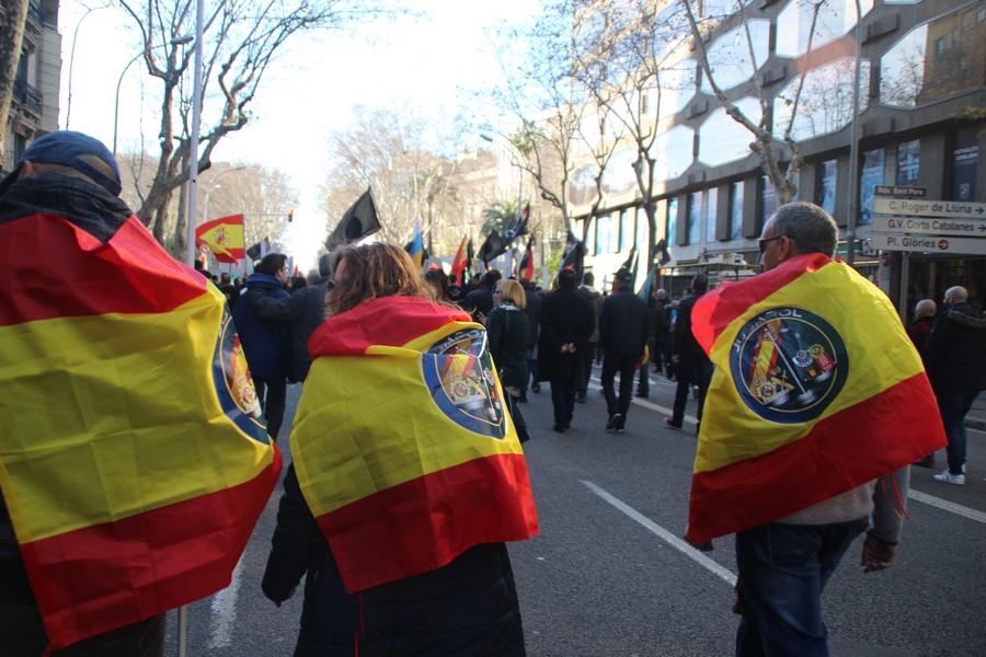 BARCELONA (ESPAÑA), 201.2018. Más de 160 mil personas claman 'justicia salarial' bajo 'equiparación ya' en Barcelona. Lasvocesdelpueblo (140)