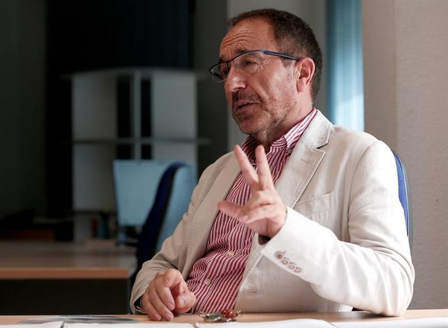 El secretario de Justicia, Libertades y Nuevos Derechos del PSOE, Andrés Perelló. Archivo Efe