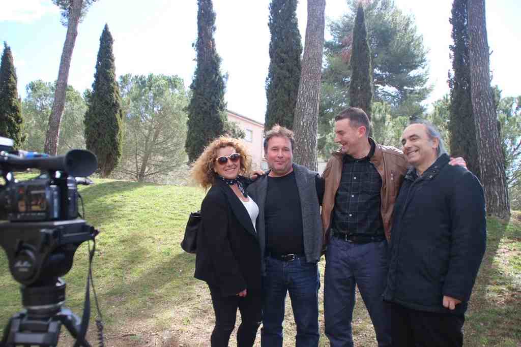 Fotografía MURALLA DE GERONA (CATALUÑA) ESPAÑA, 10.03.2018. El creador de «Geronia». Ñ Pueblo