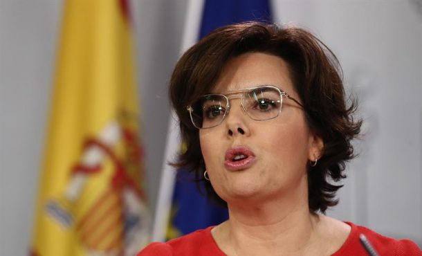 La vicepresidenta del Gobierno, Soraya Sáenz de Santamaría. Archivo Efe