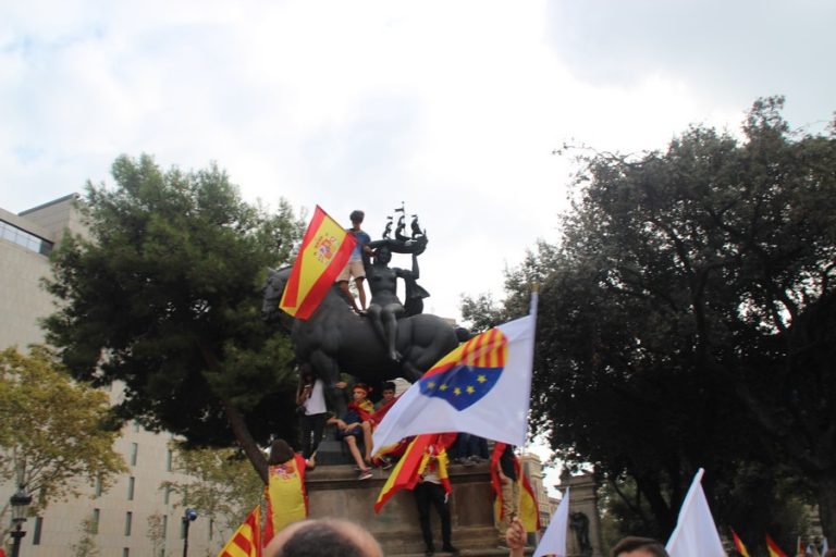 Toda la cúpula de Ciudadanos participa hoy en Barcelona a la marcha «Cordura» 18-M