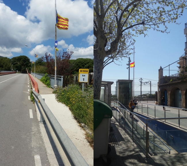CABRILS, VILASAR DE MAR Y PREMIA DE DALT (BARCELOA) ESPAÑA, 13.04.2018. Vistas de como ha quedado el espacio público en el Maresme. Lasvocesdelpueblo (12)