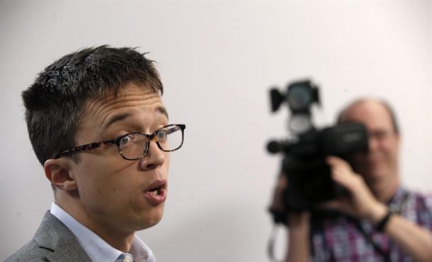 El secretario de Análisis Estratégico de Podemos, Íñigo Errejón. Archivo Efe