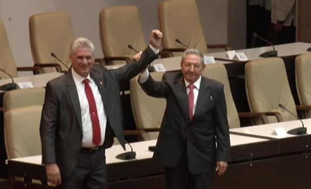 LA HABANA (CUBA), 19.04.2018. Captura de video del nuevo presidente de Cuba Miguel Díaz-Canel. Efe