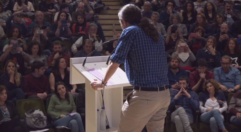 Iglesia dice que gobernará España «en 2019 con Alberto Garzón de Izquierda Unida»