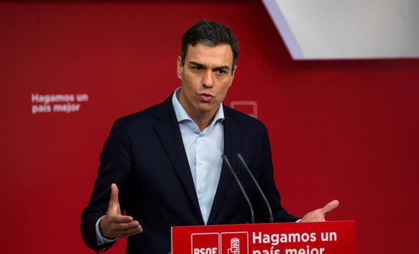 El secretario general del PSOE, Pedro Sánchez. Archivo Efe