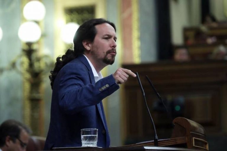 Pablo Iglesias: «Por fin hoy mandamos a casa al PP»