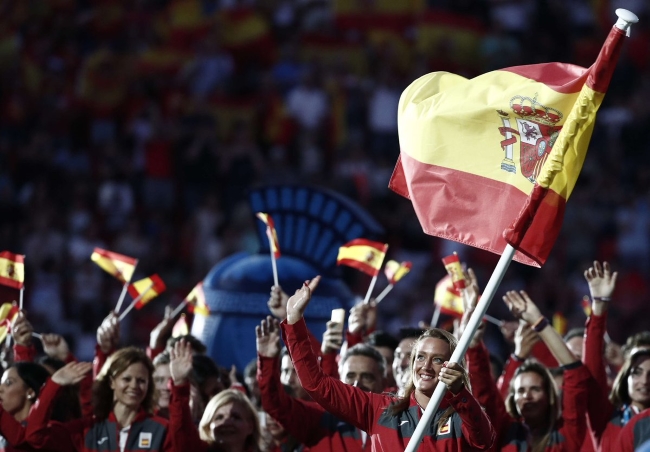 CAMPO DEL NASTIC DE TARRAGONA (CATALAUÑA) ESPAÑA, 22.06.2018. Vista de la campeona de los Juegos Olímpicos Mireia Belmonte. Tarragona 2018. Lasvocesdelpueblo