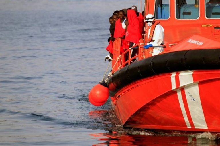 Mil inmigrantes rescatados este fin de semana en las costas españolas después del Aquarius
