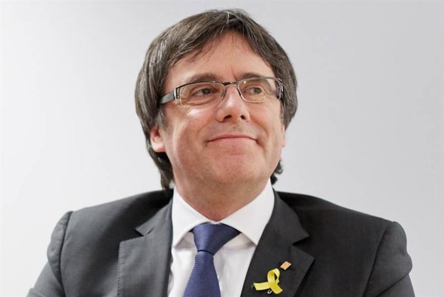 El delincuente prófugo de la justicia, Carles Puigdemont, en una imagen archivo de Efe