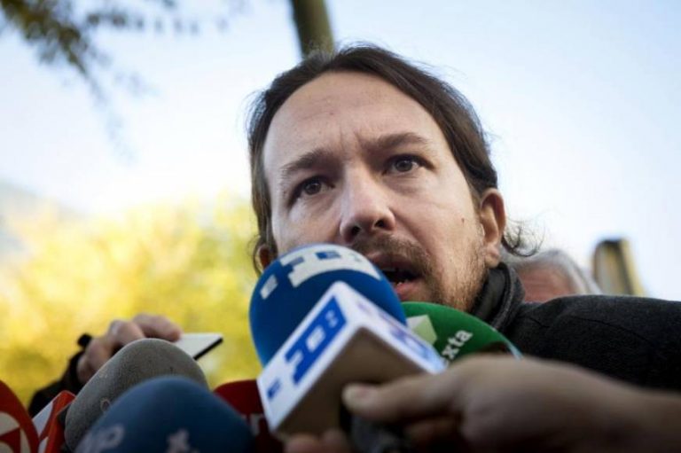 Pablo Iglesias muestra su apoyo a los presos separatistas los «Jordis» en Soto del Real