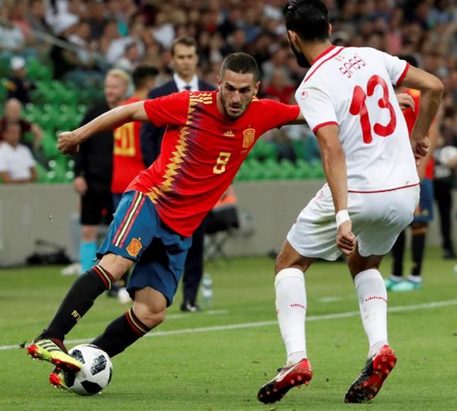 Krasnodar (Rusia), 09.06.2018. El centrocampista de la selección española, Jorge Resurrección 'Koke'. Efe
