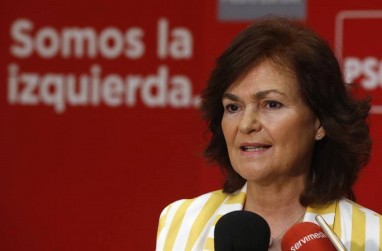 Carmen Calvo, nueva vicepresidenta del Gobierno de España