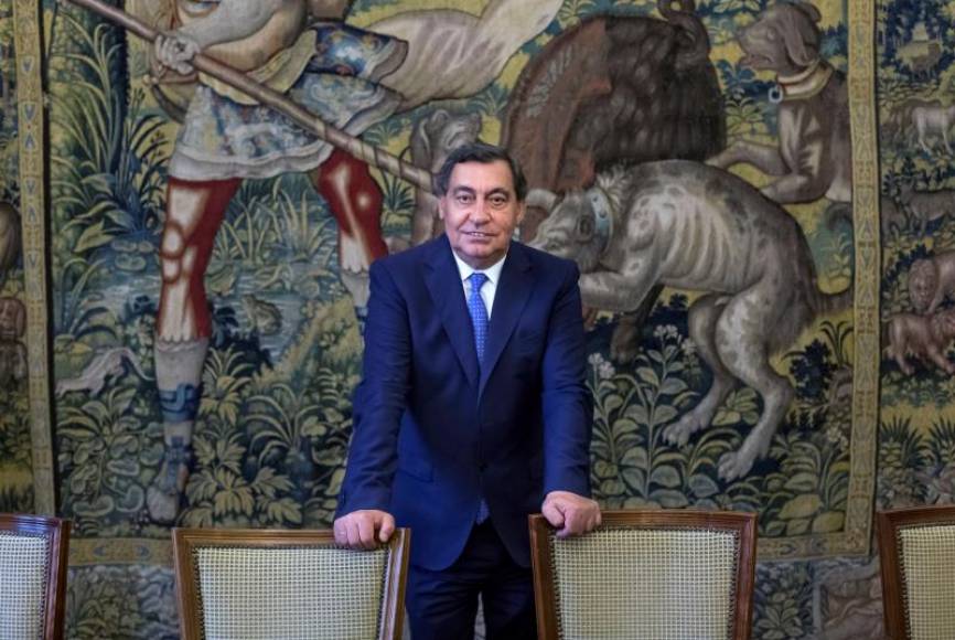 MADRID (ESPAAÑ), 24.06.2018. recién cesado fiscal general del Estado, Julián Sánchez Melgar, durante una entrevista con Efe.