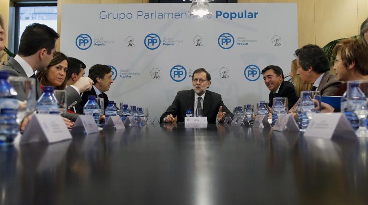 REUNION GRUPO PARLAMENTARIO POPULAR