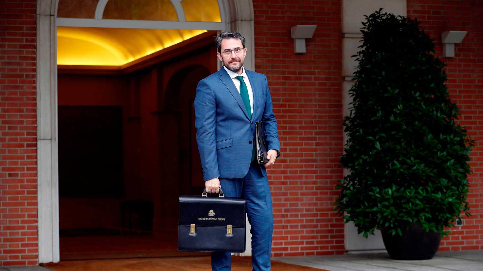 MADRID (ESPAÑA), INICIO MES DE JUNIO DE 2018. Màxim Huerta, todavía ministro de Cultura y Deporte del nuevo Gobierno de España del Ejecutivo español del presidente Pedro Sánchez (PSOE). Efe