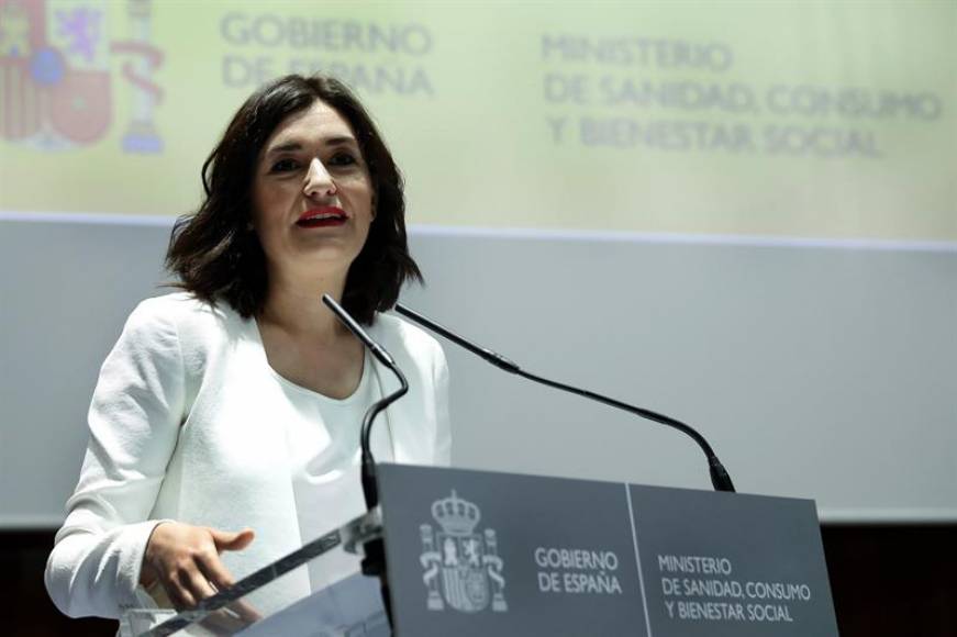 MADRID (ESPAÑA), SEMANA DEL 04.06.2018. La nueva ministra de Sanidad, Consumo y Bienestar Social, Carmen Montón. Efe.