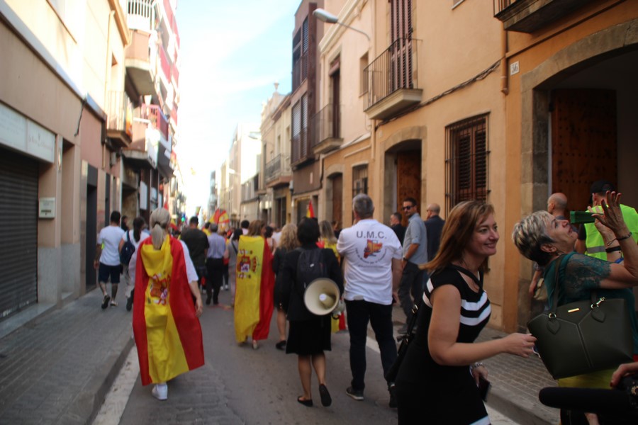 MATARÓ (BARCELONA) ESPAÑA, 02.06.2018. Vistas de miles y miles de pacíficos españoles esta tarde en Mataró (Barcelona). Lasvocesdelpueblo (132)