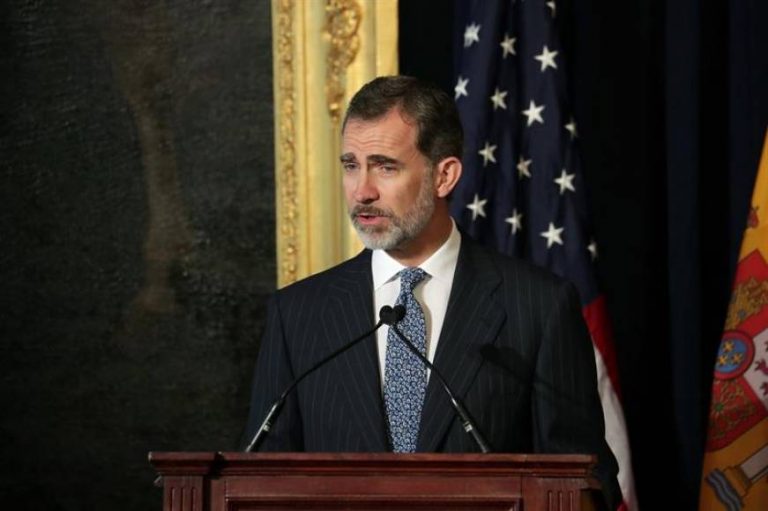 El Rey reivindica la herencia española en Nueva Orleans (Estado Unidos)