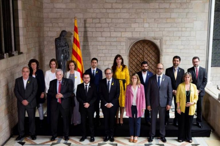 Torra pide al Gobierno del PSOE a «tomar riesgos» y luchar por la «República Catalana»