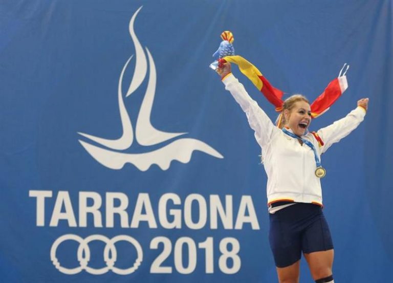 10 medallas y 2 oros de Lidia Valentín de la halterofilia española en Tarragona 2018