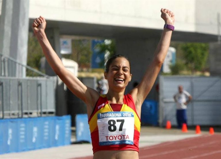 La atleta española Marta Galimany, plata en Tarragona 2018
