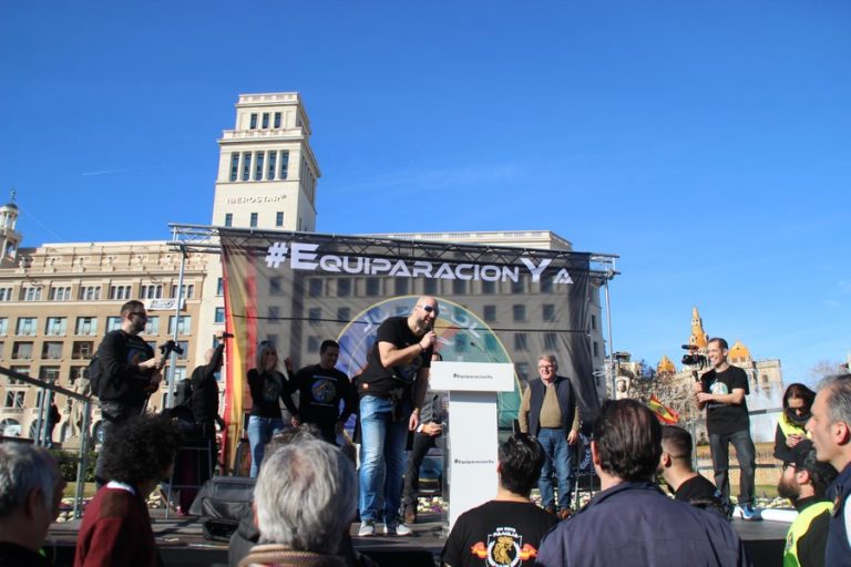 El símbolo de la lucha de Jusapol por una Equiparación salarial con los Mozos