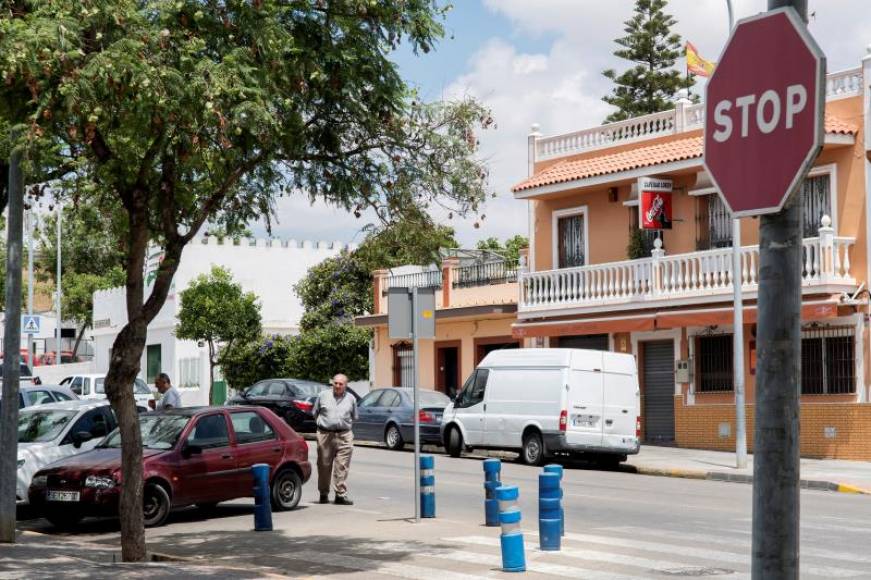 DOS HERMANAS (SEVILLA) ESPAÑA, domingo 15.07.2018. Vista general de la calle se produjo este domingo, 15 de julio de 2018, el suceso en la localidad sevillana de Dos Hermanas. Efe