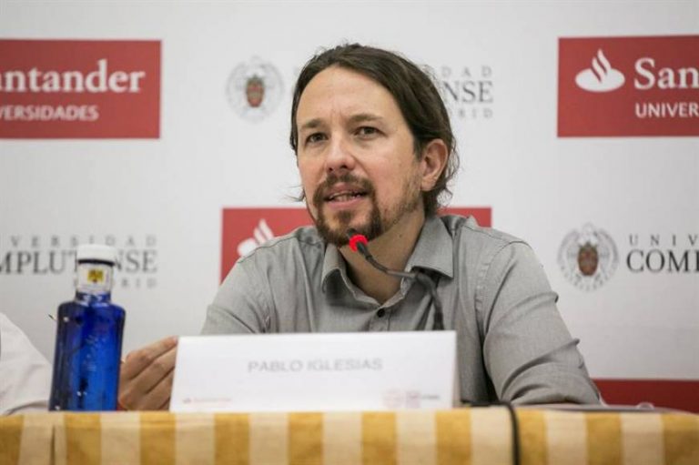 Imputado Pablo Iglesias desobedecerá a la jueza y planta al Tribunal, no irá hoy al juicio