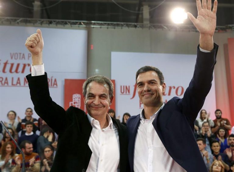 José Luis Rodríguez Zapatero (PSOE): «Ojalá llegáramos a un Gobierno global»