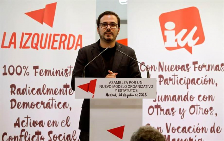 El Comunista Garzón, obsesionado con la Monarquía Española
