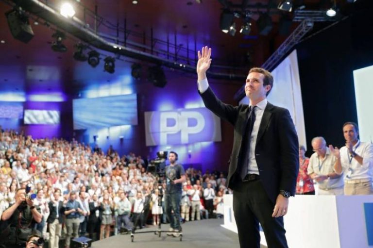 El PP: Pablo Casado hará primero la renovación en la dirección nacional del PP