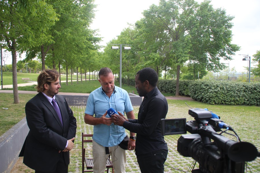 SABADELL (BARCELONA) ESPAÑA, 30.04.2018. Entrevista con el Portavoz de Unión de Mozos por la Constitución (UMC). Lasvocesdelpueblo (185)