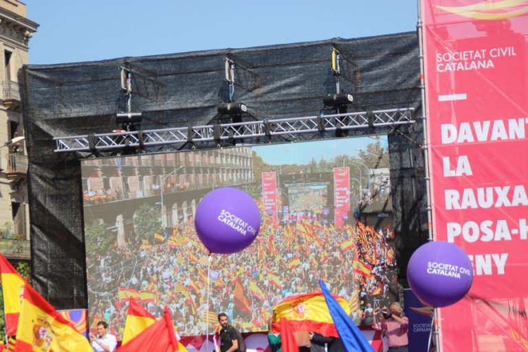 Convocan manifestación el 8-Oct en Barcelona: «No en mi nombre. Ni amnistía ni autodeterminación»